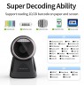 Qoltec Desktop Precision Reader 1D Barcode & QR Scanner | 2D
