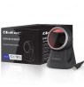 Qoltec Desktop Precision Reader 1D Barcode & QR Scanner | 2D