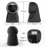 Qoltec Desktop Precision Reader 1D Barcode & QR Scanner | 2D