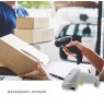 Qoltec 50877 Laser scanner 1D | USB | White