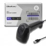 Qoltec 50866 Laser barcode reader 1D | CCD | USB | Black