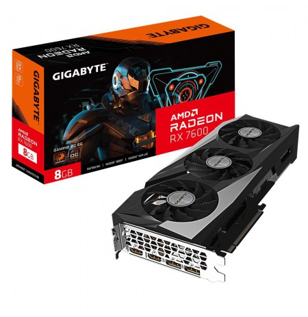 Gigabyte Radeon RX 7600 GAMING OC 8G AMD 8 GB GDDR6