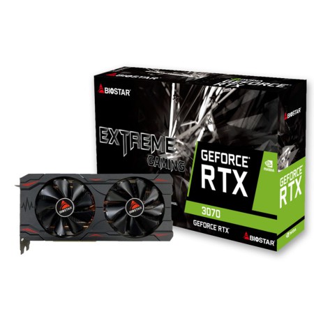 Biostar VN3706RM82 graphics card NVIDIA GeForce RTX 3070 8 GB GDDR6
