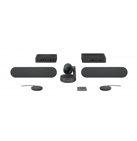 Logitech Rally Ultra-HD ConferenceCam video conference system for 16 people Wired LAN Group video conferencing system