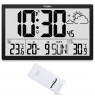 GREENBLUE LARGE LCD WALL CLOCK WEATHER STATION GB2