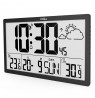 GREENBLUE LARGE LCD WALL CLOCK WEATHER STATION GB2
