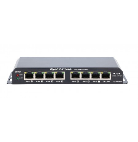 EXTRALINK KRATOS GIGABIT POE SWITCH 8 PORTS 24V