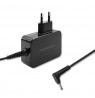 Qoltec 51026 power adapter/inverter Indoor/outdoor 65 W Black