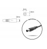 notebook charger mitsu 18.5v 3.5a (7.4x5.0 pin) - hp, compaq