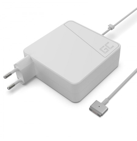Green Cell AD37 Charger AC Adapter for Apple Macbook 60W / 16.5V 3.65A / Magsafe 2