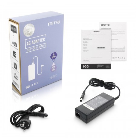 notebook charger mitsu 19.5v 4.62a (7.4x5.0 pin) - dell