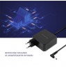Power supply mains Qoltec 51751 for notebooks Huawei (19 V, 3,42 A, 65 W, 4 mm x 1.7 mm)