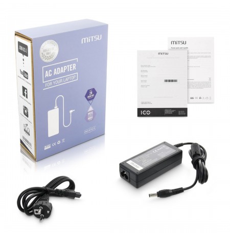 notebook charger mitsu 19v 3.16a (5.5x3.0 pin) - samsung