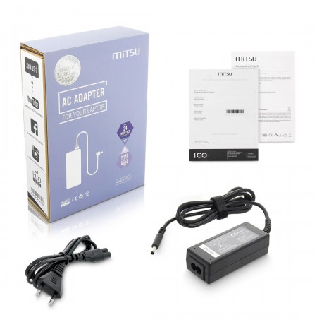 notebook charger mitsu 19.5v 2.31a (4.5x3.0 pin) - dell