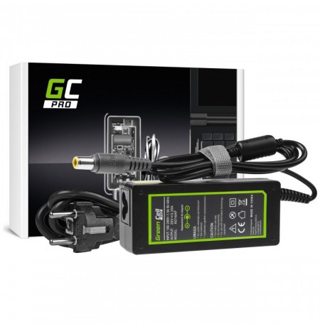Green Cell AD16AP power adapter/inverter Indoor 65 W Black