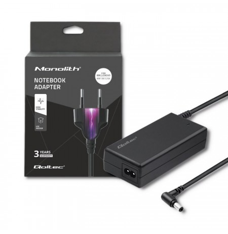 Power supply Qoltec 50099.90W for notebooks IBM, Lenovo (20 V, 4,74 A, 90 W, 5.5 mm x 2.5 mm)