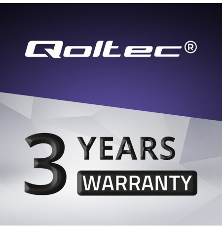 Qoltec 51025 power adapter/inverter Indoor Black