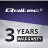 Qoltec 51025 power adapter/inverter Indoor Black
