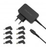 Qoltec 51025 power adapter/inverter Indoor Black
