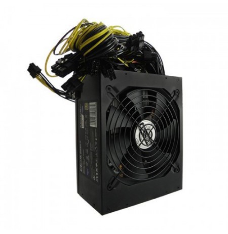 Qoltec 50147 ATX Power Supply 1600W | 80 Plus Gold | Bitcoin Miner