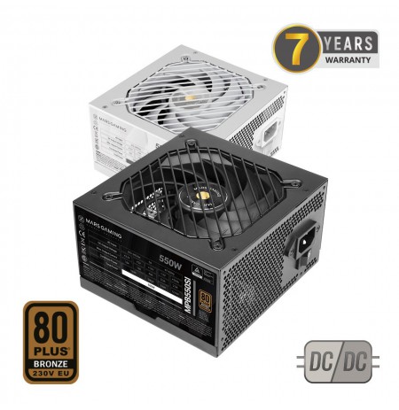 Mars Gaming MPB550SI power supply unit 550 W 24-pin ATX ATX Black
