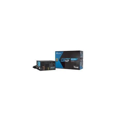 Seasonic G12 GC 80 PLUS Gold Power Supply - 650 Watt, black
