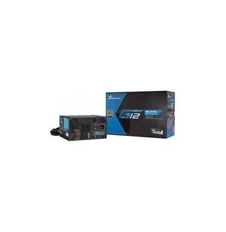 Seasonic G12 GC 80 PLUS Gold Power Supply - 850 Watt, black