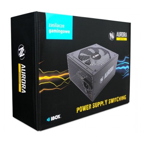 Power Supply IBOX AURORA 500W 14 CM FAN ZIA500W14CMBOX