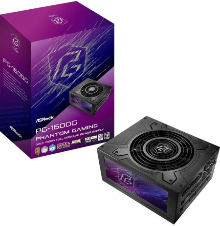 Power supply ASRock PHANTOM GAMING 1600W 80 Plus Gold