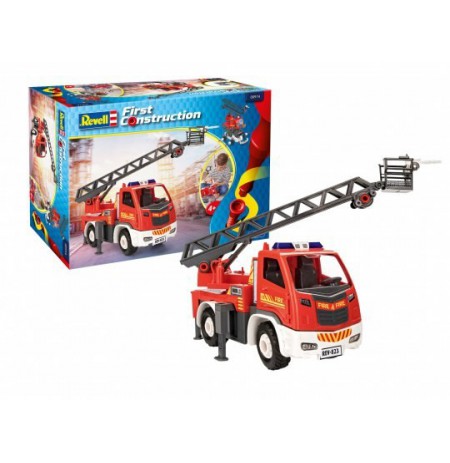 Revell 00914 First Construction Auto Folding Fire Truck