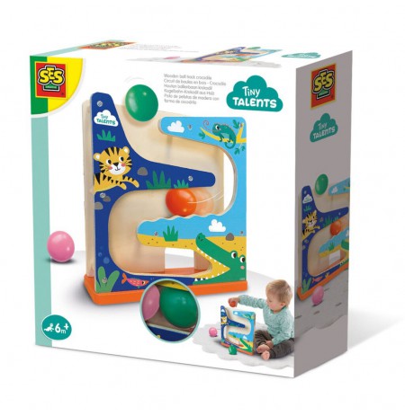 SES Crocodile Track with Wooden Ball 13144 31449