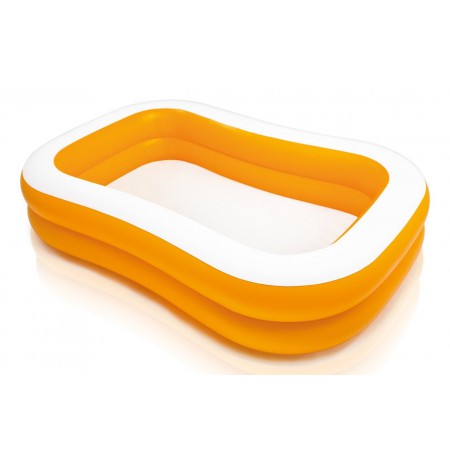 Family swimming pool orange SWIM CENTER in a box 229x147x46cm 57181NP INTEX