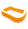 Family swimming pool orange SWIM CENTER in a box 229x147x46cm 57181NP INTEX