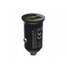 Green Cell GC CADM-GC-36AA - USB-charger 36 W 2x USB-A schwarz Flashlight, GPS, Headphones, Mobile phone, Navigator, Other, Port