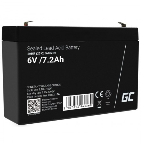 Green Cell AGM39 Radio-Controlled (RC) model accessory/supply Battery