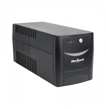 Uninterruptible UPS REBEL model Micropower 1000 (offline, 1000VA / 600W, 230 V, 50Hz)