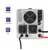 Qoltec 50718 Uninterruptible power supply Pure Sine Wave UPS | 800VA | 560W | constant phase | Grey