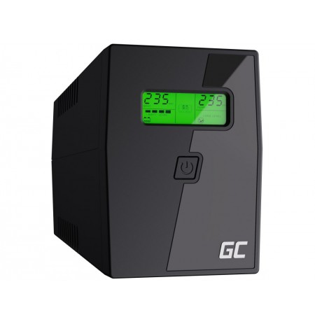 UPS UNINTERRUPTIBLE POWER SUPPLY Green Cell POWER PROOF 600VA 360W WITH LCD DISPLAY UPS01LCD