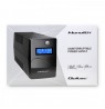 Qoltec 53977 Uninterruptible Power Supply | Monolith | 450VA | 240W | LCD | USB | RJ45