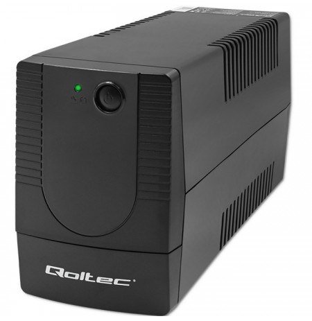 Qoltec 53774 Uninterruptible power supply Line Interactive | Monolith | 1000VA | 600W