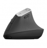 Logitech | Ergonomic Mouse | MX VERTICAL | Wireless | USB, Bluetooth | Graphite