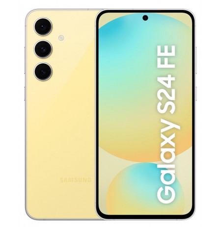 Samsung Galaxy S24 FE 17 cm (6.7") Dual SIM Android 14 5G USB Type-C 8 GB 128 GB 4700 mAh Yellow