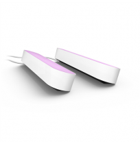 Philips Hue Play WCA Lightbar Base, Twin pack, White | 42 W | 2000-6500 Hue White Colour Ambiance