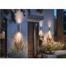 Philips Hue WCA Appear Outdoor Wall Lantern, Inox | 8 W | 2000-6500 Hue White Colour Ambiance