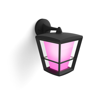 Philips Hue WCA Econic Outdoor Wall Lantern | 15 W | 2000-6500 Hue White Colour Ambiance