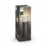 Philips Hue Lucca Outdoor Pedestal Lantern | E27 | 9 W | Warm white