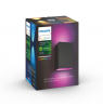Philips Hue WCA Resonate Outdoor Wall Lantern, Black | 8 W | 2000-6500 Hue White Colour Ambiance