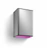 Philips Hue WCA Resonate Outdoor Wall Lantern, Inox | 8 W | 2000-6500 Hue White Colour Ambiance
