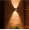 Philips Hue WCA Resonate Outdoor Wall Lantern, Inox | 8 W | 2000-6500 Hue White Colour Ambiance