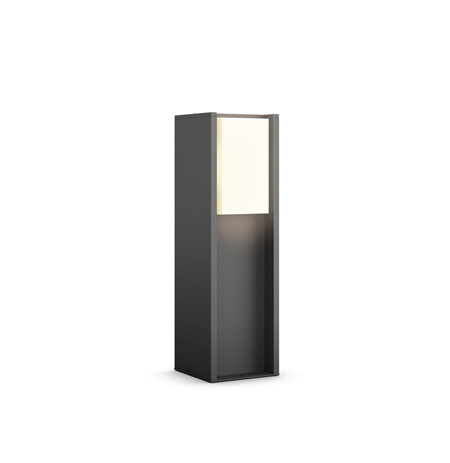 Philips Hue Turaco Outdoor Pedestal Lantern | E27 | 9 W | Warm white
